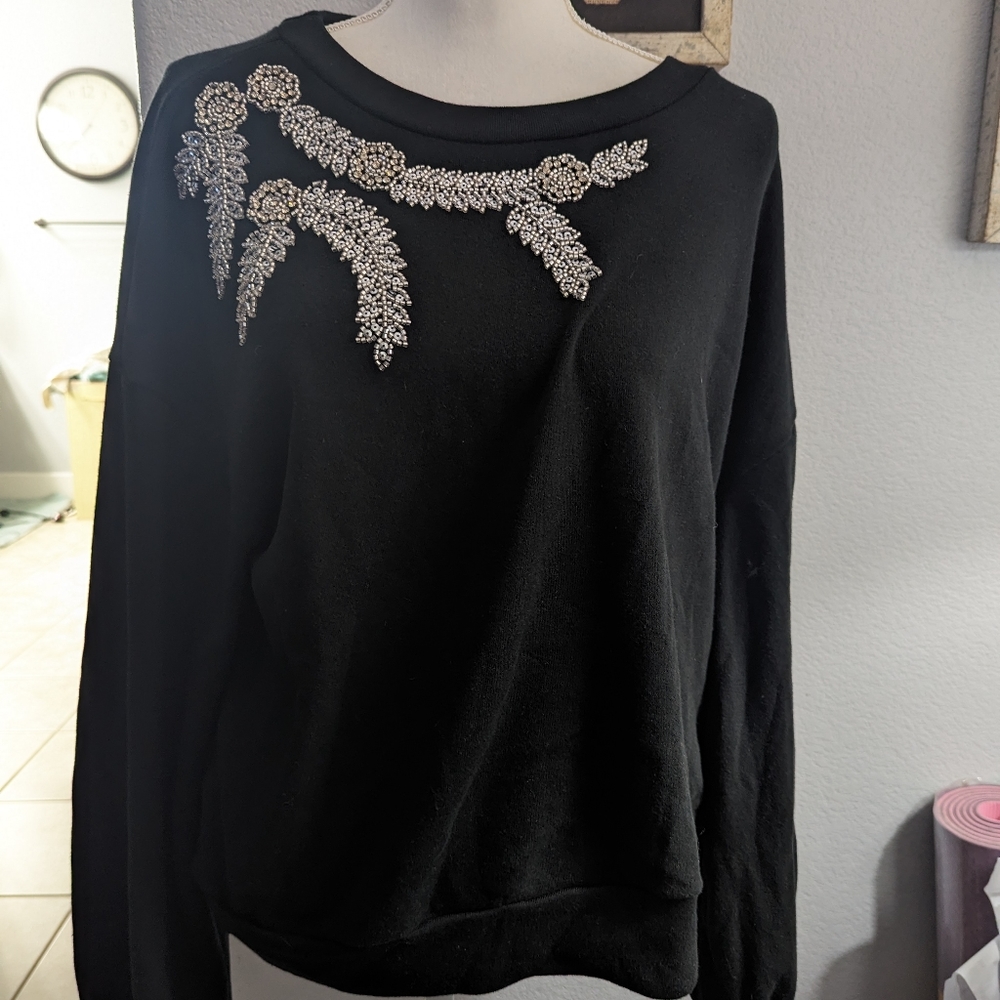 Jeweled sweatshirt
